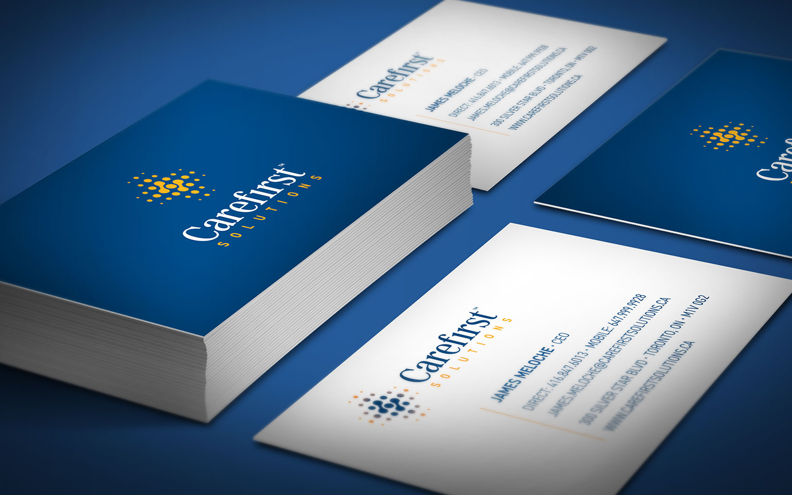 Carefirst Solutions - Business Card Design Carefirst Solutions - Business Card Design